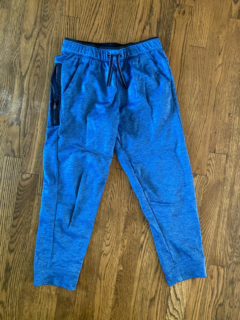 Lot of 2 Boys Jogger Pants, Blue and Black, size 10-12 Sweatpants